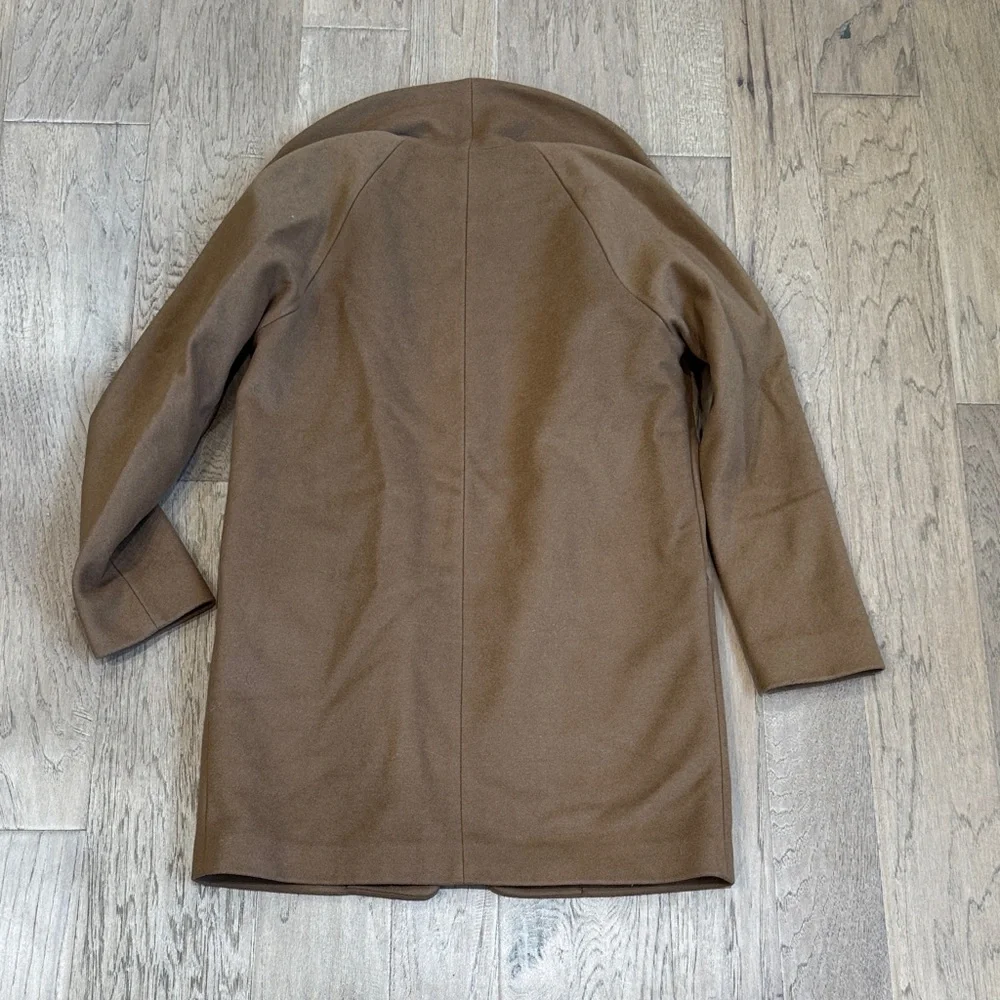 ARITZIA Wilfred Cocoon Wool Cashmere Coat in Camel Size XS - Picture 8 of 13